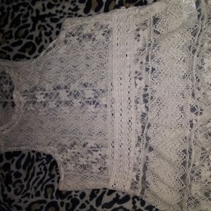 Lace tank